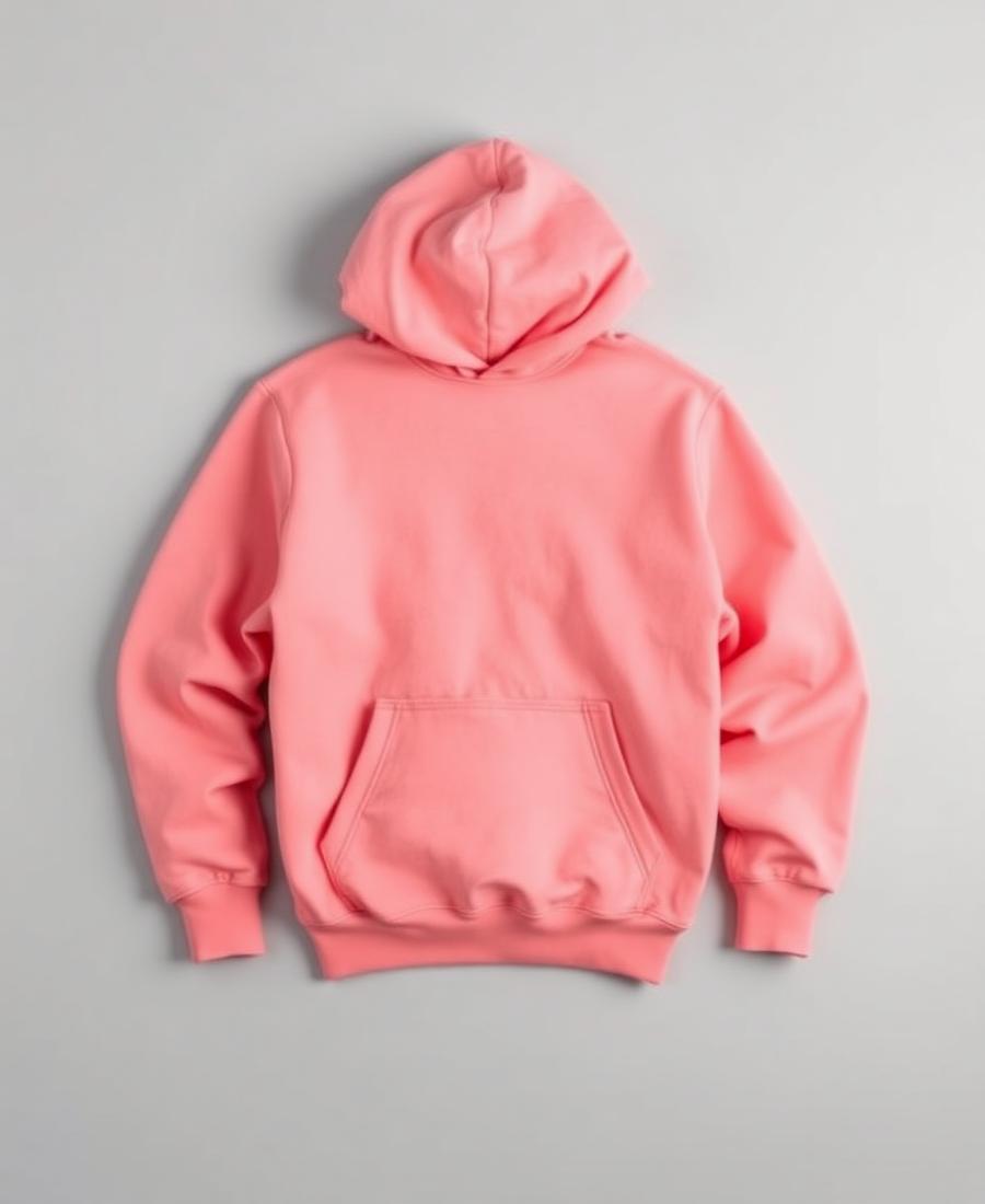 Coral Riot Heavy Hoodie